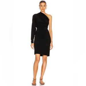 Norma Kamali All in One Convertible Black Dress Small